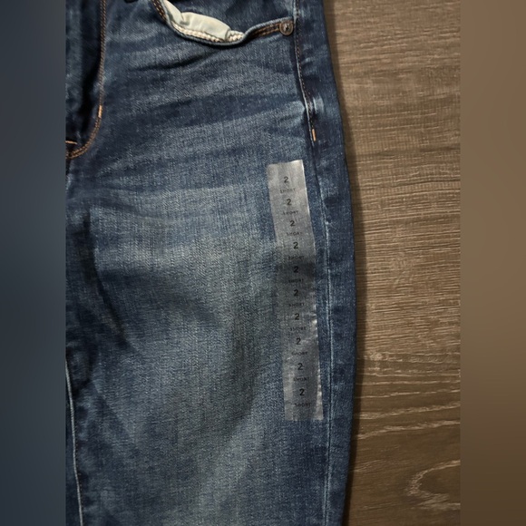 American Eagle Outfitters Dark Blue Flare Jeans - Picture 2 of 4